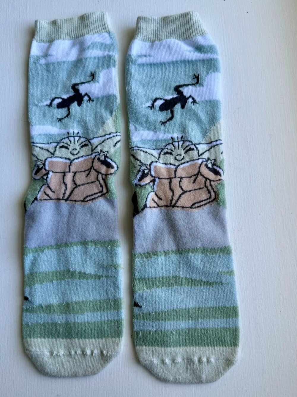 Disney Star Wars Grogu “The Child” Crew Socks Pair -Adult